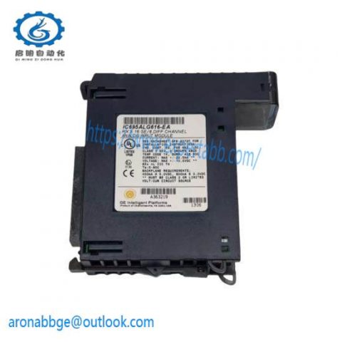 GE FANUC IC695ALG616: High-Performance Analog Input I/O Module