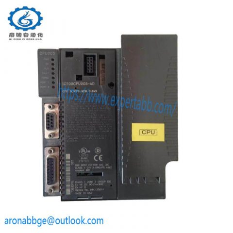 GE IC200CPU005 CPU module - High-Performance Control Center