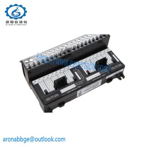 GE IC670CHS101C: Base Barrier Terminal for Field Control, High-Performance PLC Module
