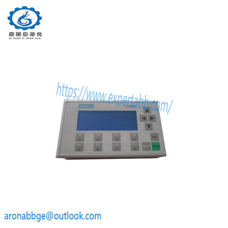 siemens_6av6640-0aa00-0ax0_td400c_text_display.jpg SIEMENS TD400C Text Display 6AV6640-0AA00-0AX0: Professional HMI Solution for Industry