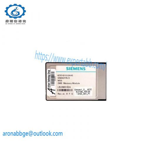 SIEMENS 6DD1610-0AH0 SIMADYN D Memory Submodule for PLC Systems