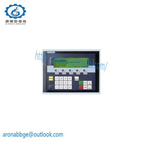 SIEMENS 6SL3055-0AA00-4CA5 SINAMICS Operator Panel AOP30, Universal Control Interface for Industrial Automation