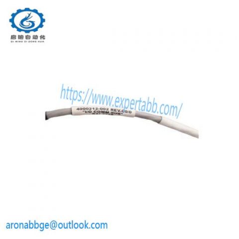 Triconex 4000212-002 Communication Cable: Industrial Control Network Connector