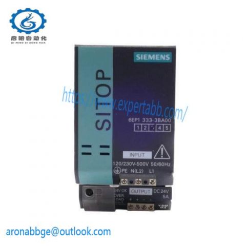 Siemens Power Supply 6EP1 333-3BA00: High-Performance Industrial Control Module