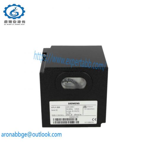 Siemens LFL 1.335 Control Module - Industrial Automation Control Component