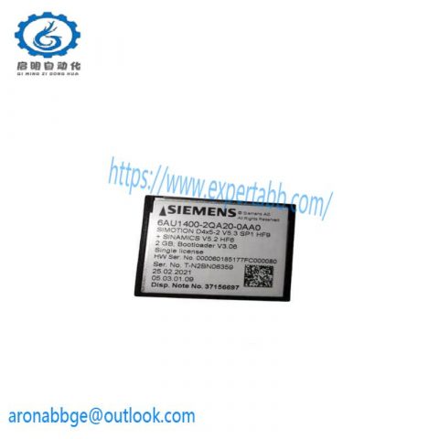 SIEMENS 6AU1400-2QA20-0AA0 Compact Flash Memory Module