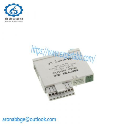 Opto 22 SNAP-AOV-27 I/O Module: Industrial Control System Integration