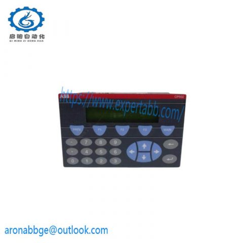 ABB CP502 Text Display Panel: Advanced Control System Interface, 1SBP260190R1001-A